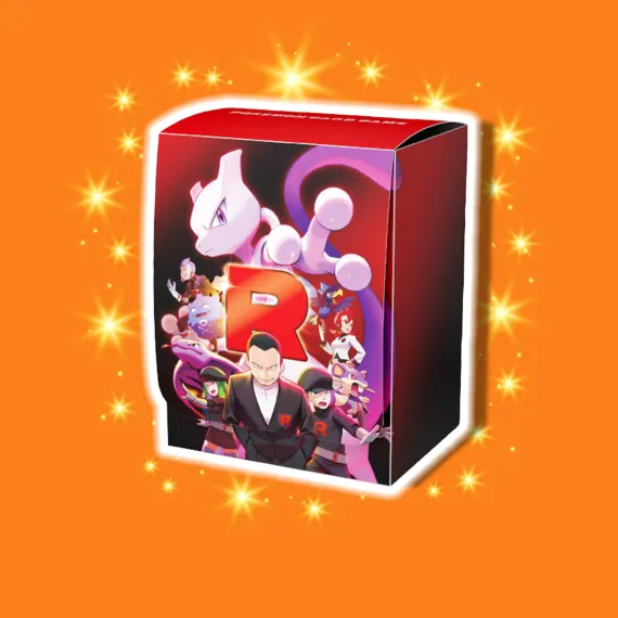 Pokemon Kort - Pokemon Center Glory of Team Rocket Deck Box