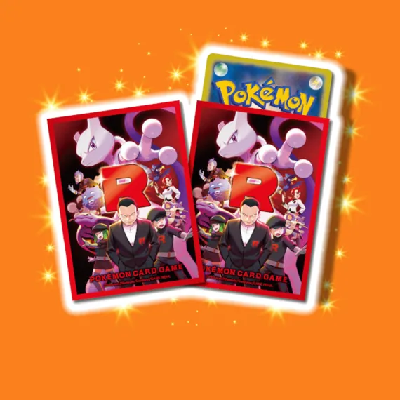 Pokemon Kort - Pokemon Center Glory of Team Rocket Sleeves