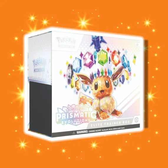 Pokemon Prismatic Evolutions Elite Trainer Boks
