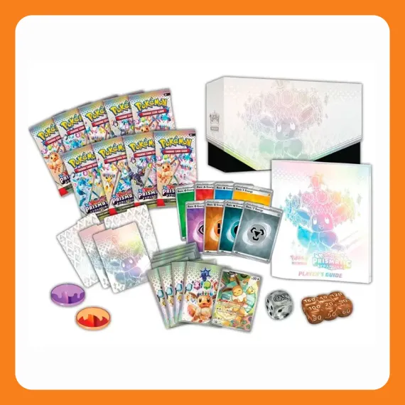 Pokemon Prismatic Evolutions Elite Trainer Boks